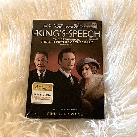 👑 DVD 👑 THE KING’S SPEECH 👑 WITH COLIN FIRTH & GEOFFREY RUSH 👑 - Picture 1 of 4